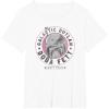 image:imageStar Wars The Book Of Boba Fett Helmet Galactic Outlaw Logo TShirtWhite