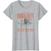 image:imageStar Wars The Book Of Boba Fett Meet The New Boss Sketch TShirtHeather Grey