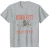 image:imageStar Wars The Book Of Boba Fett Meet The New Boss Sketch TShirtHeather Grey