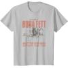 image:imageStar Wars The Book Of Boba Fett Meet The New Boss Sketch TShirtSilver Grey