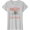 image:imageStar Wars The Book Of Boba Fett Meet The New Boss Sketch TShirtSilver Grey