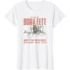 image:imageStar Wars The Book Of Boba Fett Meet The New Boss Sketch TShirtWhite