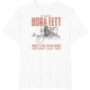 image:imageStar Wars The Book Of Boba Fett Meet The New Boss Sketch TShirtWhite