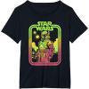 image:imageStar Wars The Book Of Boba Fett Retro Poster TShirtBlack