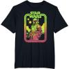 image:imageStar Wars The Book Of Boba Fett Retro Poster TShirtBlack