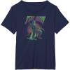 image:imageStar Wars The Book Of Boba Fett Retro Poster V2 TShirtNavy Blue