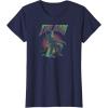 image:imageStar Wars The Book Of Boba Fett Retro Poster V2 TShirtNavy Blue