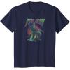 image:imageStar Wars The Book Of Boba Fett Retro Poster V2 TShirtNavy Blue