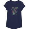 image:imageStar Wars The Book Of Boba Fett Retro Poster V2 TShirtNavy Blue