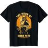 image:imageStar Wars The Book Of Boba Fett The Legend Lives Vintage V2 TShirtBlack