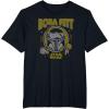 image:imageStar Wars The Book Of Boba Fett Vintage Helmet Logo TShirtBlack