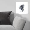 image:imageTrends International Gallery Pops Star Wars The Acolyte  Qimir Badge Wall Art 12 x 12 Gallery Pops Wall Art White Framed VersionUnframed Version