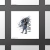 image:imageTrends International Gallery Pops Star Wars The Acolyte  Qimir Badge Wall Art 12 x 12 Gallery Pops Wall Art White Framed VersionUnframed Version