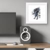 image:imageTrends International Gallery Pops Star Wars The Acolyte  Qimir Badge Wall Art 12 x 12 Gallery Pops Wall Art White Framed VersionWhite Framed Version