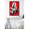 image:imageTrends International Star Wars Ahsoka  Red Wall Poster 34L x 224W Premium Unframed VersionBlack Framed Version