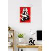 image:imageTrends International Star Wars Ahsoka  Red Wall Poster 34L x 224W Premium Unframed VersionBlonde Framed Version