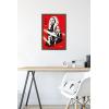 image:imageTrends International Star Wars Ahsoka  Red Wall Poster 34L x 224W Premium Unframed VersionMahogany Framed Version