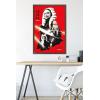 image:imageTrends International Star Wars Ahsoka  Red Wall Poster 34L x 224W Premium Unframed VersionMahogany Framed Version