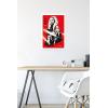 image:imageTrends International Star Wars Ahsoka  Red Wall Poster 34L x 224W Premium Unframed VersionWhite Framed Version