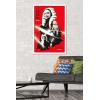 image:imageTrends International Star Wars Ahsoka  Red Wall Poster 34L x 224W Premium Unframed VersionWhite Framed Version