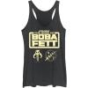 image:imageSTAR WARS Womens Boba Fett Armor LogoBlack Heather