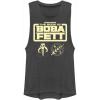 image:imageSTAR WARS Womens Boba Fett Armor LogoCharcoal