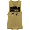 image:imageSTAR WARS Womens Boba Fett Armor LogoGold Heather