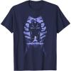 image:imageStar Wars Ahsoka Fighting Pose Montral Silhouette TShirtNavy Blue