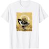 image:imageStar Wars Ahsoka Sepia Tone Square Saber Swirl TShirtWhite