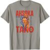 image:imageStar Wars Ahsoka Tano Jedi Warrior Aurebesh Disney TShirtSlate Grey