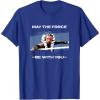 image:imageStar Wars Ahsoka Tano May The Force Be With You Panel TShirtRoyal Blue