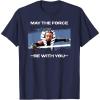 image:imageStar Wars Ahsoka Tano May the Force Be With You Disney TShirtNavy Blue