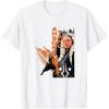 image:imageStar Wars Ahsoka Tano Side Profile Orange Paint Smear TShirtWhite