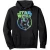 image:imageStar Wars The Book Of Boba Fett Combat Pose Galaxy Poster Pullover HoodieBlack
