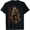 image:imageStar Wars The Book Of Boba Fett Combat Pose Grid Poster TShirtBlack