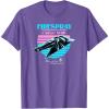 image:imageStar Wars The Book Of Boba Fett Firespray Cargo Ship Logo TShirtPurple Heather