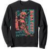 image:imageStar Wars The Book Of Boba Fett Galactic Outlaw Poster SweatshirtBlack