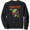image:imageStar Wars The Book Of Boba Fett Helmet Comic Art SweatshirtBlack