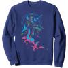 image:imageStar Wars The Book Of Boba Fett Retro Color Pop Poster V2 SweatshirtNavy Blue