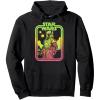 image:imageStar Wars The Book Of Boba Fett Retro Poster Pullover HoodieBlack