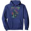 image:imageStar Wars The Book Of Boba Fett Retro Poster V2 Pullover HoodieNavy Blue