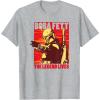 image:imageStar Wars The Book Of Boba Fett The Legend Lives Poster V2 TShirtHeather Grey