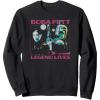 image:imageStar Wars The Book Of Boba Fett The Legend Lives Retro SweatshirtBlack