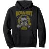 image:imageStar Wars The Book Of Boba Fett Vintage Helmet Logo Pullover HoodieBlack
