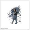 image:imageTrends International Gallery Pops Star Wars The Acolyte  Qimir Badge Wall Art 12 x 12 Gallery Pops Wall Art White Framed VersionUnframed Version
