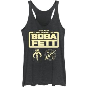 image:imageSTAR WARS Womens Boba Fett Armor LogoBlack Heather