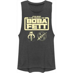 image:imageSTAR WARS Womens Boba Fett Armor LogoCharcoal