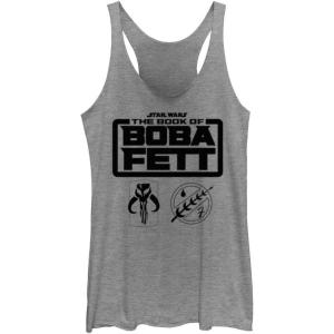 image:imageSTAR WARS Womens Boba Fett Armor LogoGray Heather