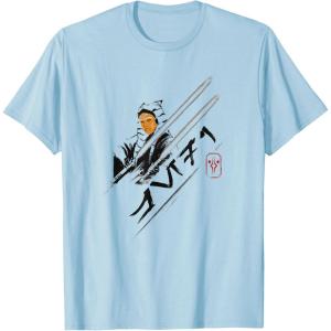 image:imageStar Wars Ahsoka Aurabesh Jedi Outline TShirtBaby Blue