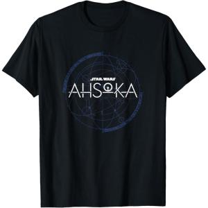 image:imageStar Wars Ahsoka Series Official Stylized Logo Vintage TShirtBlack
